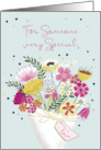 Special Mother’s Day Flowers Design card