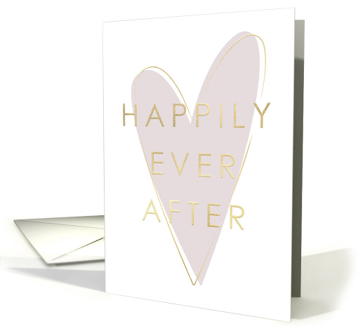 Wedding Congratulations Elegant Gold Letters card (1788686)