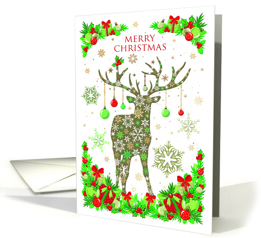 Christmas Cheer with Cute Deer for Anyone card (1805434)