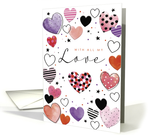 With All My Love This Valentine's Day card (1815878)