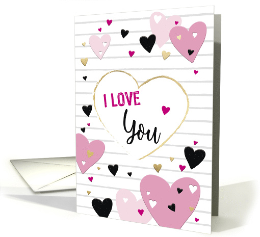 Valentine's Day Heartfelt I Love You card (1817838)