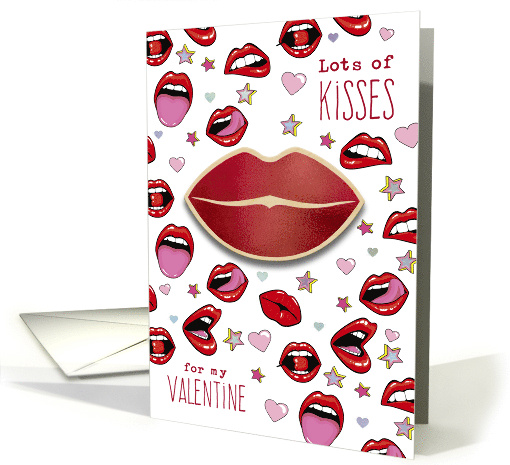 Lots Of Kisses For My Valentine card (1817844)