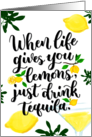 Lemons and Tequila card