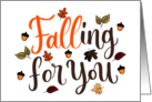 Falling for Autumn card