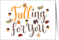 Falling for Autumn card
