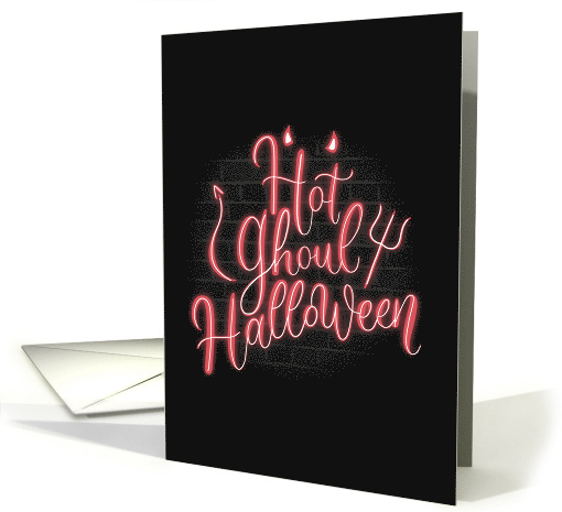 Hot Ghoul Halloween card (1795964)