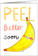 Funny Banana Feel Better Soon card