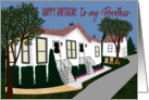 Birthday for your Brother Childhood House card