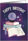 Happy Birthday Fantasy Crystal Ball card