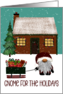Christmas Gnome for the Holidays card