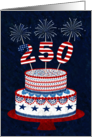 America 250 Birthday card