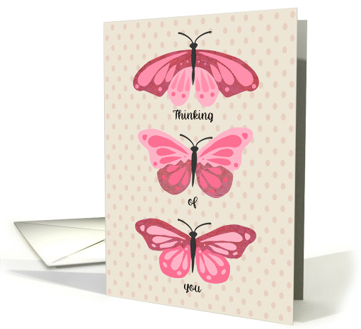 Thinking of You Beautiful Day Butterflies card (1842042)