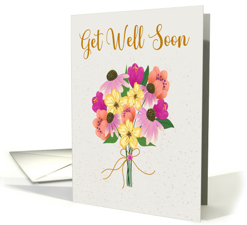Get Well Soon Floral Bouquet card (1848050)