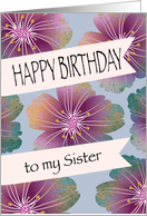 Birthday for Sister...