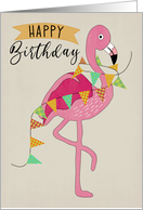 Birthday Flamingo...