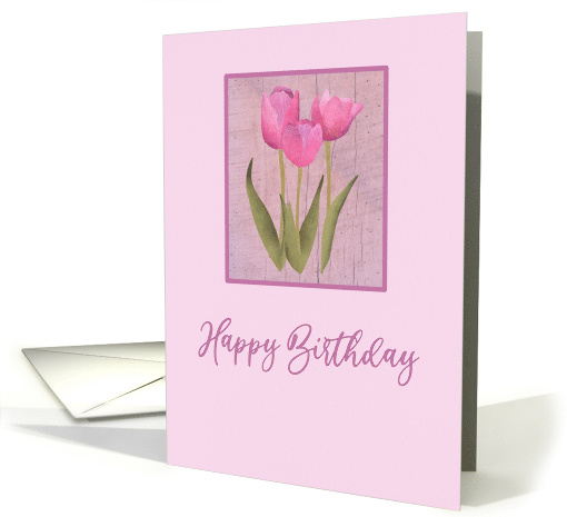 Birthday with Tulips card (1853078)