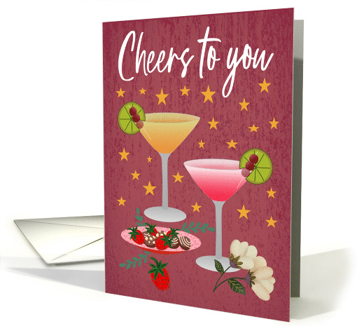 Cheers to You Birthday Cocktails card (1854062)