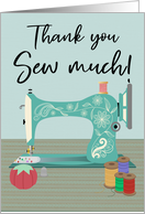 Thank you Sew much Sewing Machine card