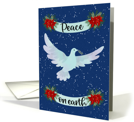 Christmas Peace on Earth Dove card (1874364)