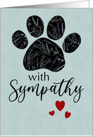 Sympathy Loss of Pet card