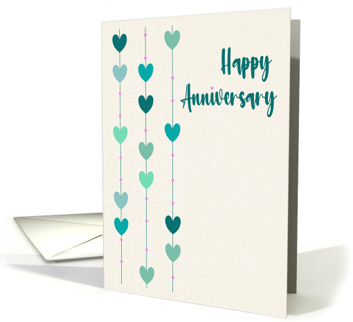 Anniversary Love Hearts card (1902854)