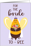 Bridal Shower for Bride to Bee card