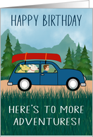 Birthday Male Outdoor Adventures card