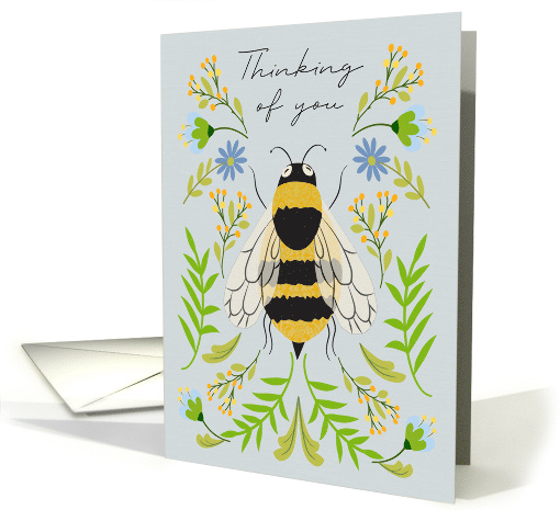 Thinking of You Boho Bee card (1925064)