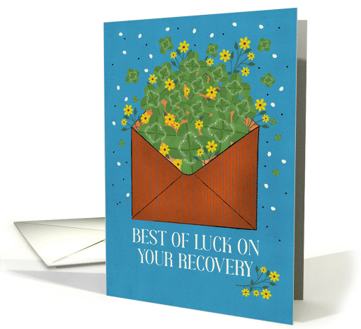 Good Luck on Your Recovery With Clover card (1926106)