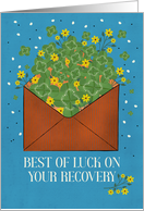 Good Luck on Your Recovery With Clover card