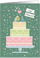 Wedding Cake with Birds