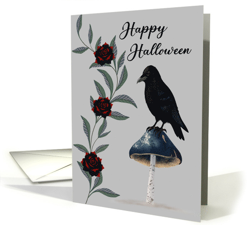 Halloween Raven Elegance card (1990868)