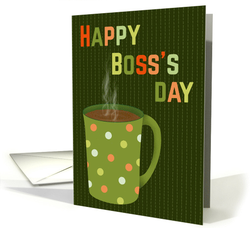 Boss Day Coffee Cup card (1996906)
