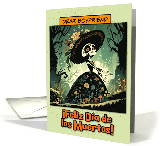 Boyfriend Dia de los Muertos La Calavera Catrina card (1860590)