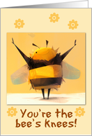 Bee Thank You card