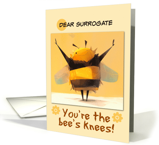 Surrogate Bee Thank You card (1866046)