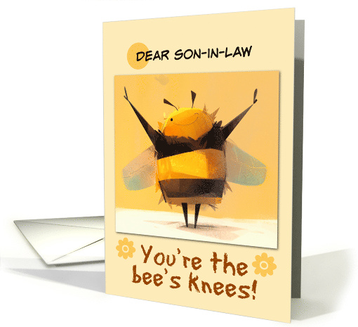 Son in Law Bee Thank You card (1866074)