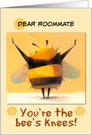Roommate Bee Thank You card