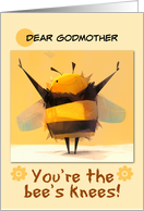 Godmother Bee Thank You card