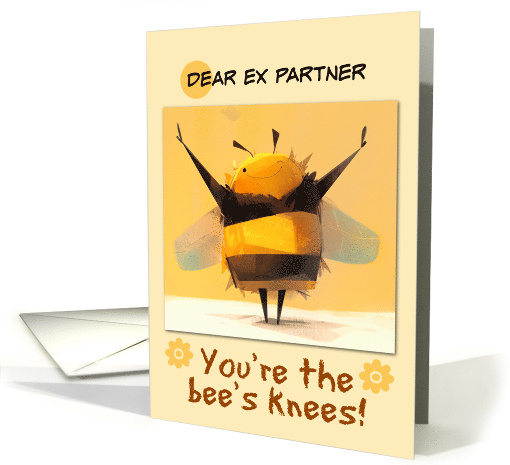 Ex Partner Bee Thank You card (1866192)