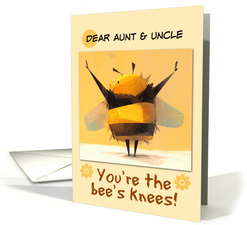 Aunt and Uncle Bee Thank You card (1866242)