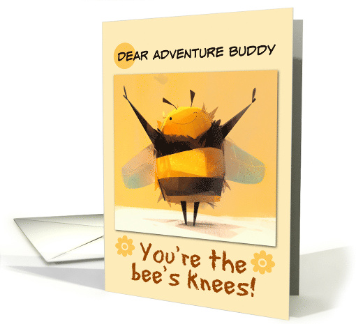 Adventure Buddy Bee Thank You card (1866246)