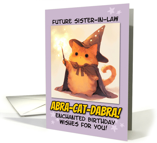 Future Sister in Law Happy Birthday Kawaii Wizard Magical... (1873084)