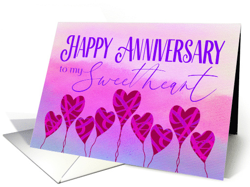 Valentines Day Happy Anniversary to My Sweetheart Red... (1897592)