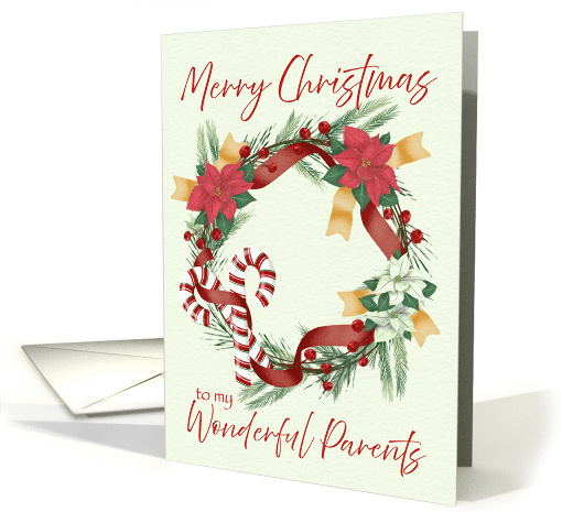 Merry Christmas to My Wonderful Parents Candy Cane... (1944912)