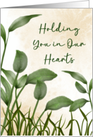 Holding You In Our Hearts Botanical Sympathy