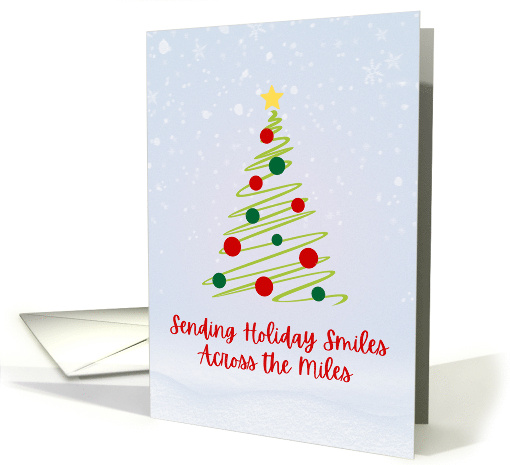 Sending Holiday Smiles Across the Miles card (1938272)