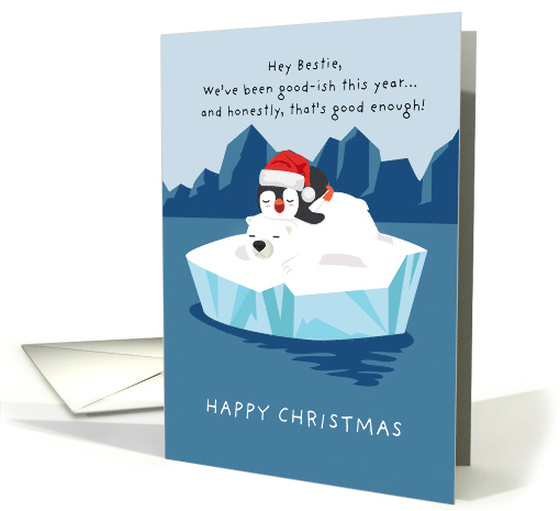Best friends Goodish and Good Enough This Year card (1949980)