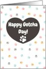 Happy Gotcha Day Dog Adoption card