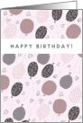 Happy Birthday Hearts And Balloons card